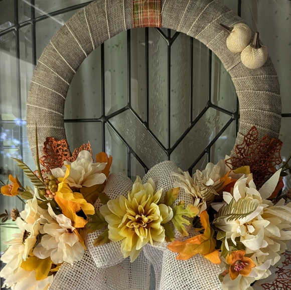 Sipp Deep South Fall Wreath - Picture 9 of 15